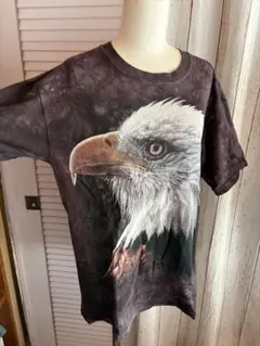 THE MOUNTAIN イーグル プリント Tシャツ　S
