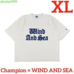【Champion × WDS】 CRACK PRINT TEE【XL】ホワイト