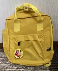 未使用 商品タグ付き キッズリュックサック イエロー