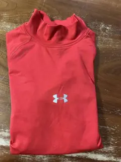 Under Armour レッド 裏起毛アンダーシャツ SM