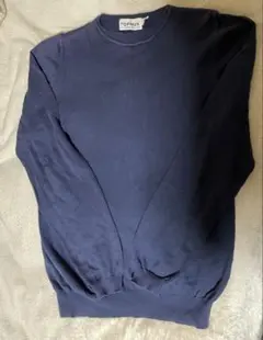 TOPMAN ネイビー クルーネックセーター UK M