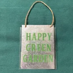 アンティーク 風　ブリキプレート　看板　お花　ガーデニング　レトロ　プレート