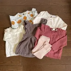 ZARA ベビー服 セット 6-9ヶ月 長袖トップス 6点まとめ売り 70サイズ
