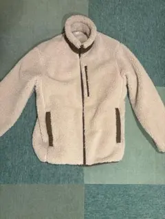 【値下げ交渉可】UNIQLO完売品　ベージュボアジャケット