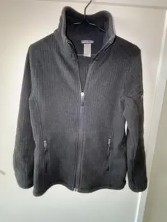patagonia ブラック フリースジャケット