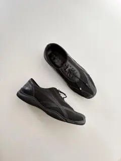 Prada Black Leather & Mesh Sneakersのサムネイル