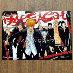 BLEACH クリアファイル 黒崎一護 阿散井恋次 市丸ギン 日番谷冬獅郎