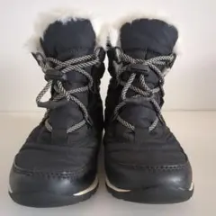 SOREL ブラックファーブーツ