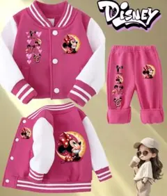 キッズ服上下セット（女の子用、100cm）