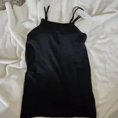 ツーハッチワイヤー入りカップ付きキャミソール