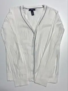 GapKids コットンカーディガン 白 XL