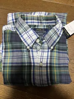 Polo Ralph Lauren 長袖シャツ ネイビー グリーン