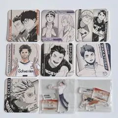 ハイキュー アートコースター アクリルスタンド ジャンプショップ まとめ売り