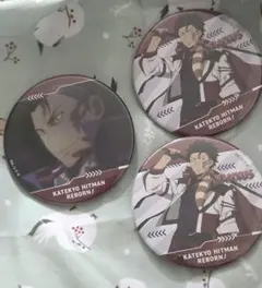 家庭教師ヒットマンREBORN! ラッキー缶バッジ　ザンザス　XANXUS