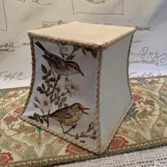 ♡vintage フリルレースウォールポケット 英国製 イギリスアンティーク♡ ♡vintage フリルレースウォールポケット 英国製 イギリスアンティーク