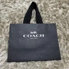 COACH ショップ袋 黒