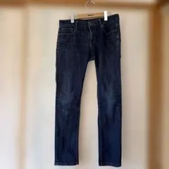 ZARA スリムフィットデニムパンツ ダークブルー