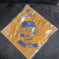 値下げ⤵️オレンジ色　ジャイアンツマスコットタオル
