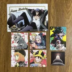 ジャンプ 特典セット ワンピース ヒロアカ 怪獣8号 アーニャ