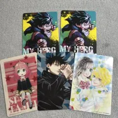 ナツコミ　特製ダブルステッカー　2022 5枚セット