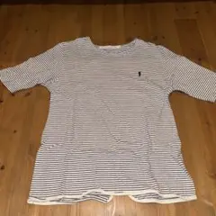 TRICKY MOUNTAIN ストライプ 半袖Tシャツ