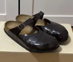 BIRKENSTOCK ローズマッド エナメル ブラウン 36 23cm - メルカリ