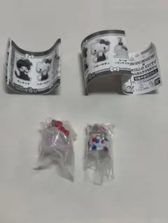 モンチッチ×ハローキティ めじるしアクセサリー　２点セット