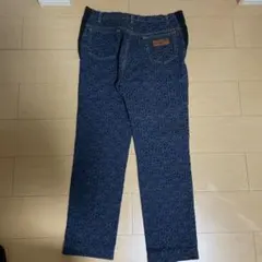 MCM ロゴパターン ストレートデニムパンツ