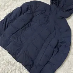 ［良品］TOMMY HILFIGER 中綿ジャケット ネイビー L