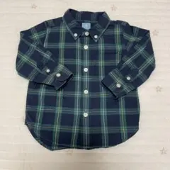 GAP baby チェックシャツ　90 男の子　ベビー　ギャップ　長袖　シャツ
