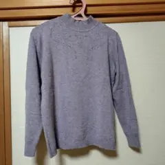 Tokyo Biyori ふじ色ハイネックセーター M