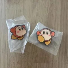 星のカービィ　カービィ　ラメピンバッジコレクション　ワドルディ　ガチャ