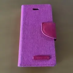GOOSPERY 手帳型 iPhoneケース ピンク