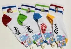 ダイソー　トイストーリー 靴下 ソックス 4セットのサムネイル