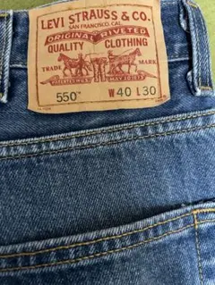 Levi Strauss 550 ストレートデニム W40 L30