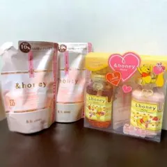 &honey メルティ シャンプー&トリートメント プーさん 本体　詰め替え