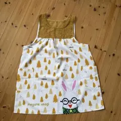 学研めがねうさぎエプロンのサムネイル