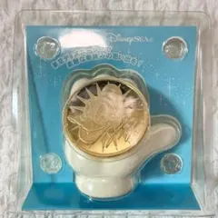 【TDS】レア ドナルドダック メダル＆ミッキーハンドスタンド おまけシール付