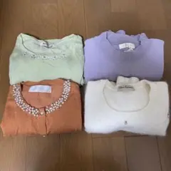 セール！ニットまとめ売り　アプワイザーリッシェ等4点