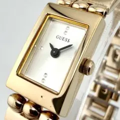 【美品/新品電池/稼働】GUESS ゲス 腕時計 ゴールド　 ブレスウォッチのサムネイル