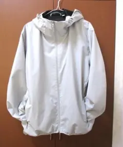 GU ウィンドプルーフシェルパーカ 　XL ライトグレイ