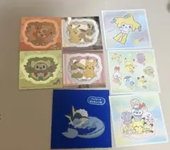 ポケモン　シールステッカー8枚セット