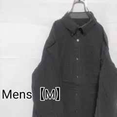 J102【US輸入】カルバンクライン　長袖シャツ【メンズМ】チェック