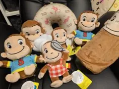 【純様　専用】Curious George ぬいぐるみ 6体セット