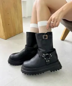 【M】oneafteranotherNICECLAUP ショートエンジニアブーツ