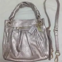 【正規品】COACH 超美品のバッグ シャンパンピンク