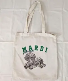 Mardi Mercredi トートバッグ ドッグプリントのサムネイル