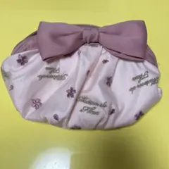 メゾンドフルール　リボン付きポーチ
