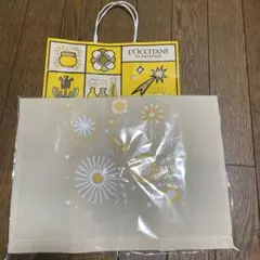 ロクシタン　ノベルティ ホリデーコットントートバッグ