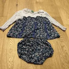 RAG MART 花柄　長袖　80cm